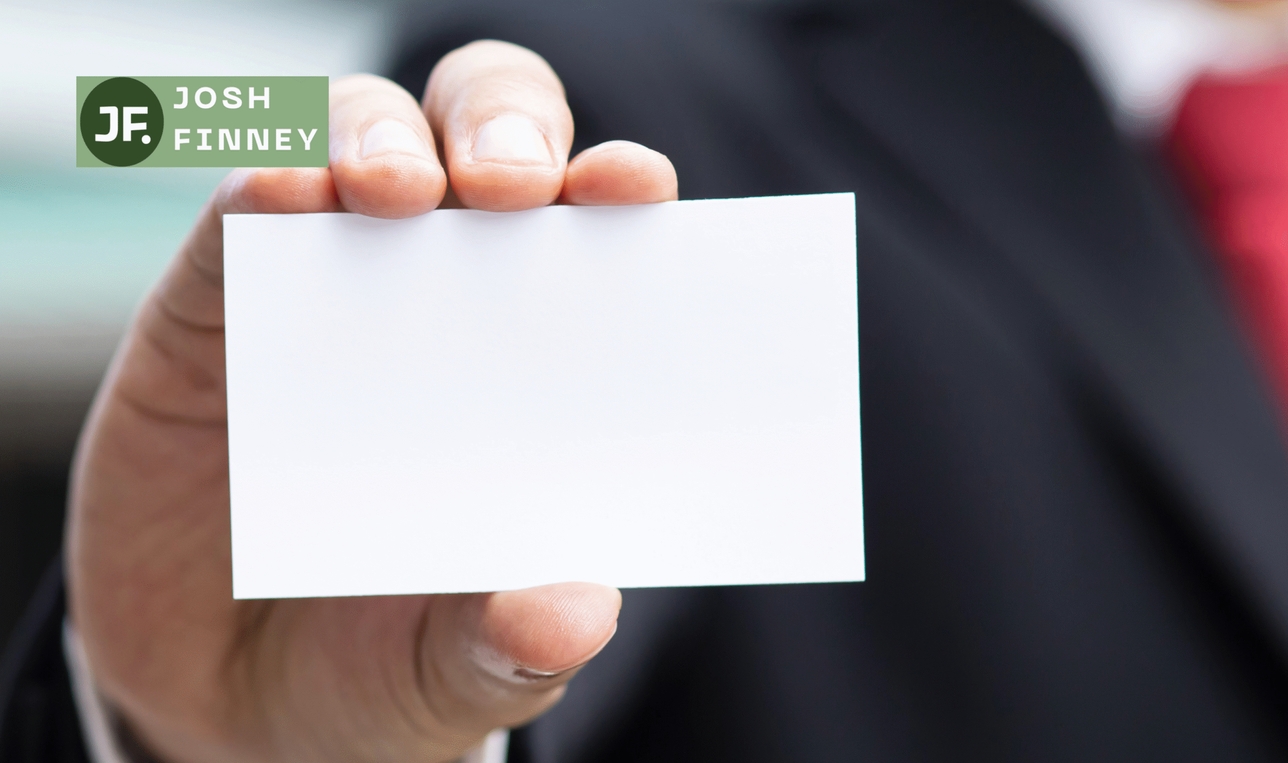 business card slits template punch